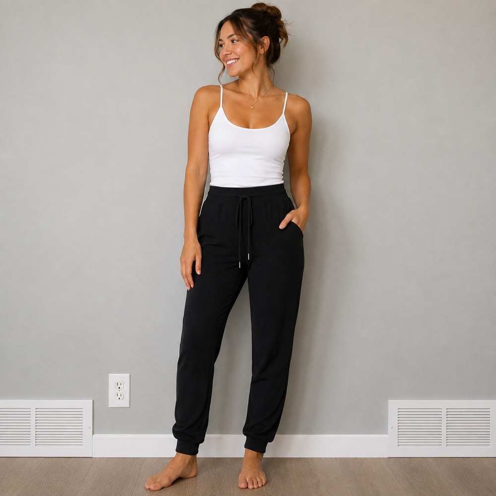 Lululemon Align Jogger Black High Rise Yoga Pants Size 6 LW5DP3S